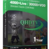 Abonnement QHDTV IPTV Premium 12 Mois Code